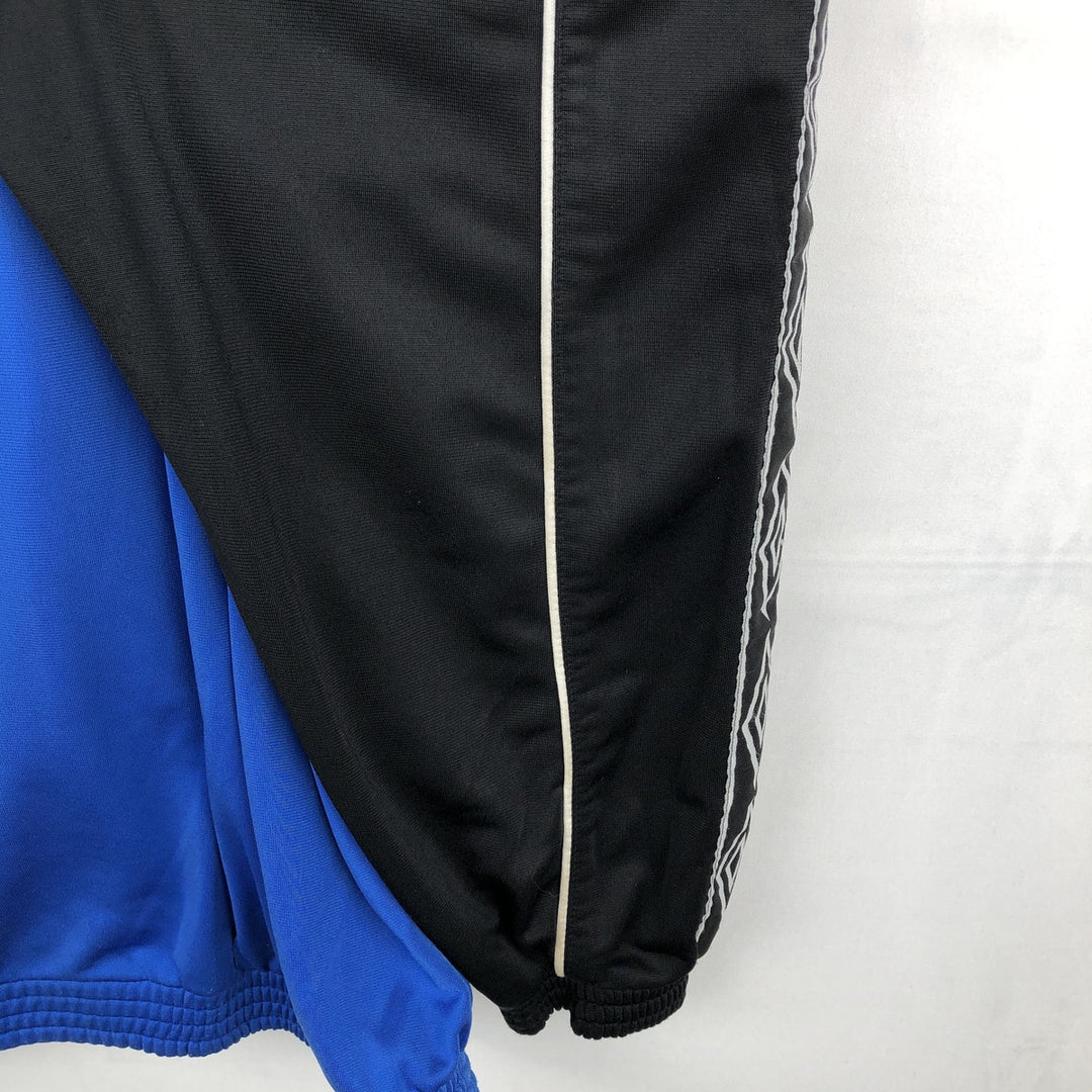 90'S Umbro Blue Tag Jersey Track Jacket, Men's Size M (approx.), Vintage polyester blue type Vintage Second Hand