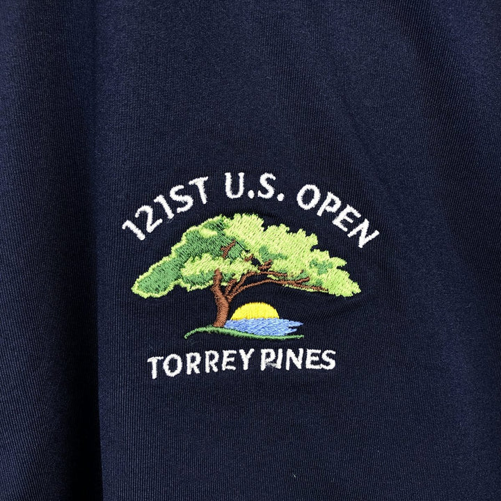 Ralph Lauren RLX (Ralph Lauren RLX) jersey pullover, men's size XL (approx.) polyester navy blue type Vintage Second Hand