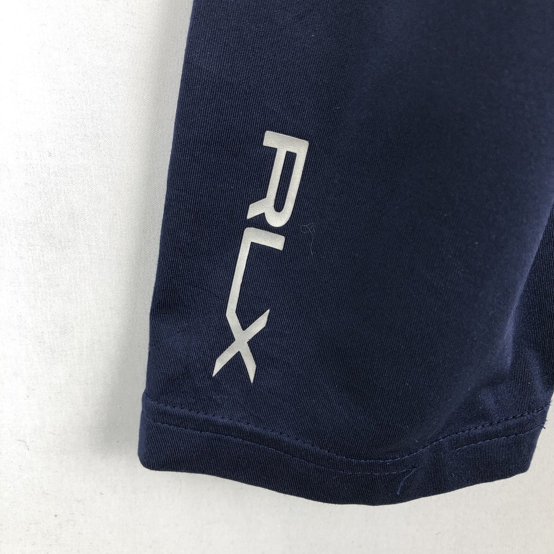 Ralph Lauren RLX (Ralph Lauren RLX) jersey pullover, men's size XL (approx.) polyester navy blue type Vintage Second Hand
