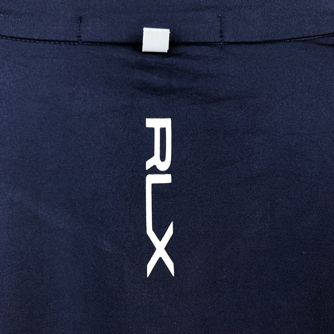 Ralph Lauren RLX (Ralph Lauren RLX) jersey pullover, men's size XL (approx.) polyester navy blue type Vintage Second Hand