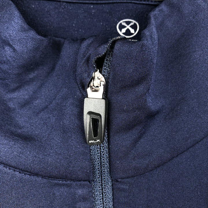 Ralph Lauren RLX (Ralph Lauren RLX) jersey pullover, men's size XL (approx.) polyester navy blue type Vintage Second Hand