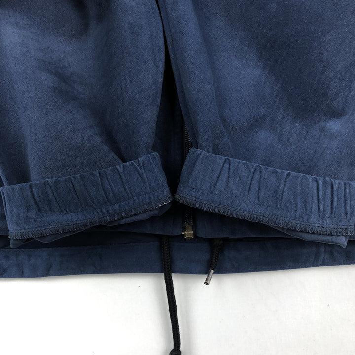 Nike TEAM Velour Track Jacket, Men's Size L (approx.) polyester navy blue type Vintage Second Hand