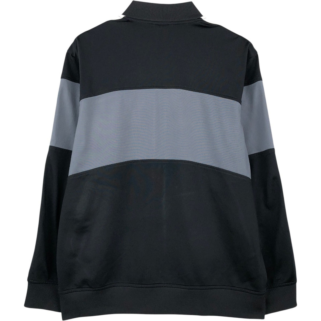 00'S adidas jersey track jacket, men's size S polyester black type Vintage Second Hand