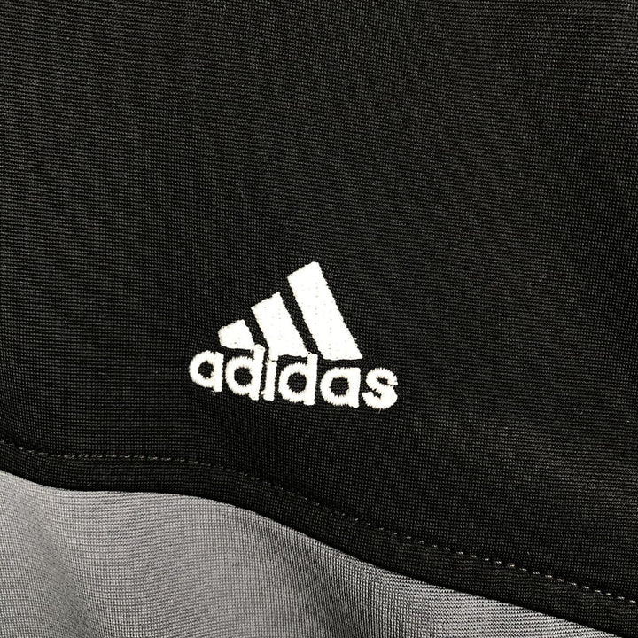 00'S adidas jersey track jacket, men's size S polyester black type Vintage Second Hand