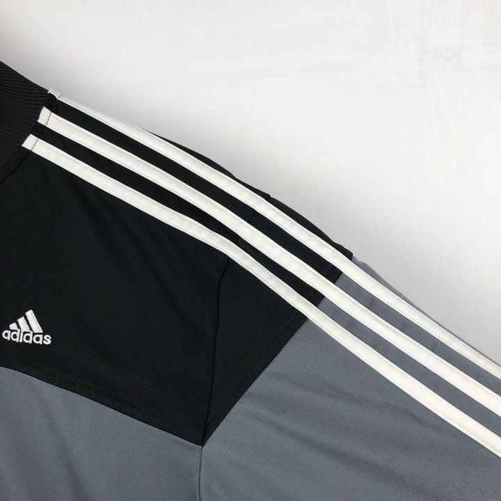 00'S adidas jersey track jacket, men's size S polyester black type Vintage Second Hand