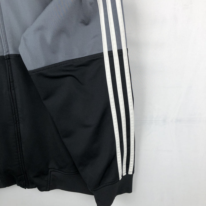 00'S adidas jersey track jacket, men's size S polyester black type Vintage Second Hand