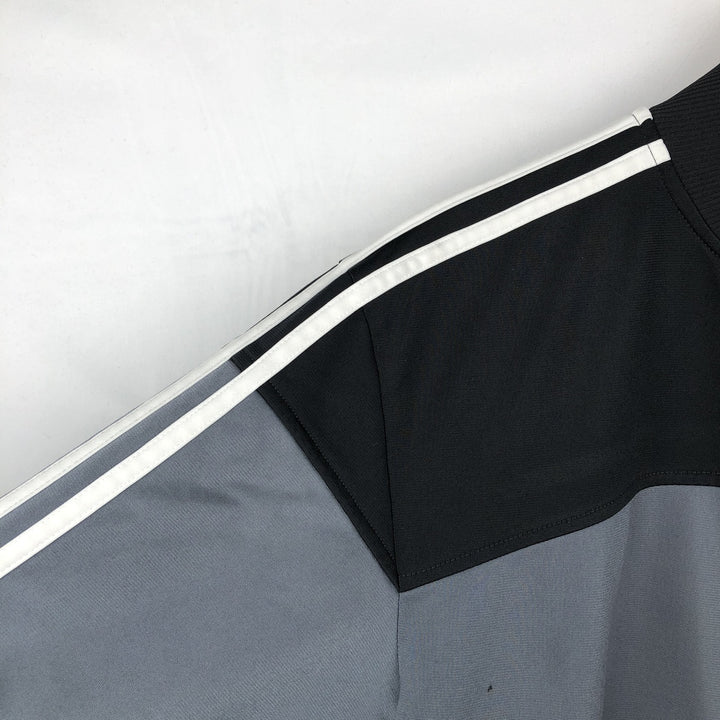 00'S adidas jersey track jacket, men's size S polyester black type Vintage Second Hand