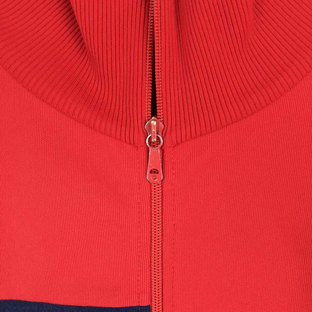 Vintage 70s-80'S Adidas Trefoil Logo Track Jacket (Men's Size M equivalent) cotton red type Vintage Second Hand