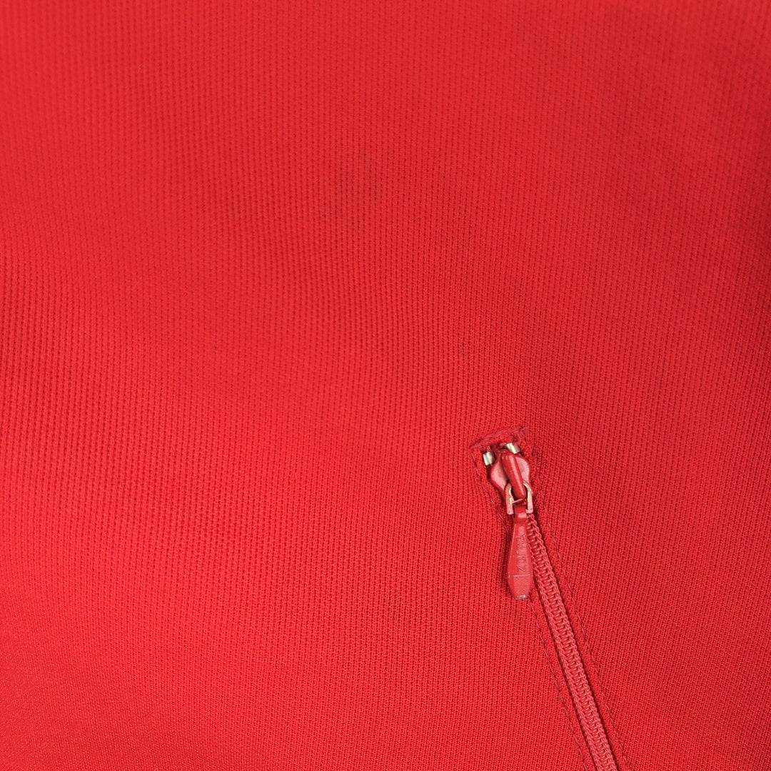 Vintage 70s-80'S Adidas Trefoil Logo Track Jacket (Men's Size M equivalent) cotton red type Vintage Second Hand