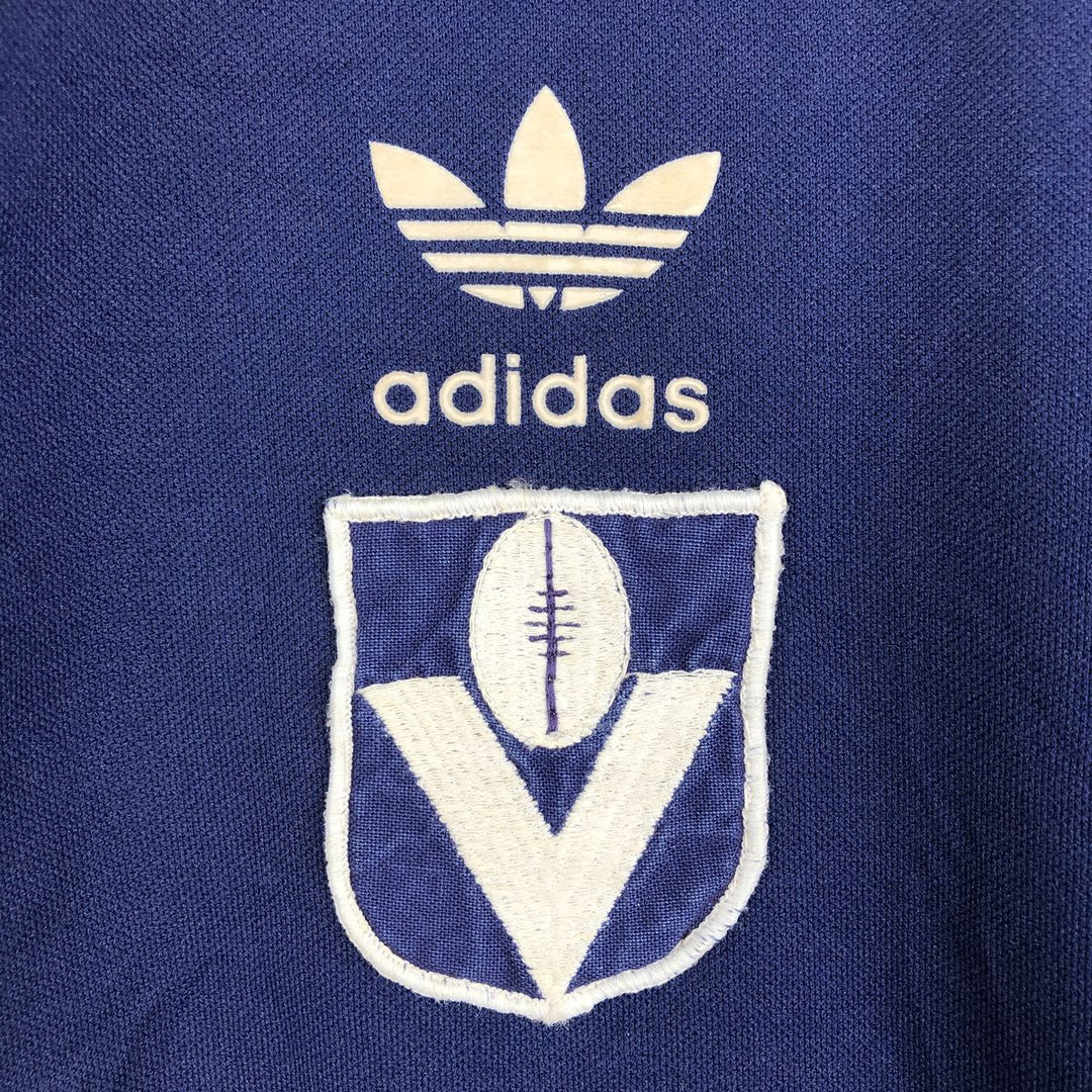 80'S Adidas Trefoil Logo Track Jacket, Women's Size M (approx.), Vintage unclear navy blue type Vintage Second Hand