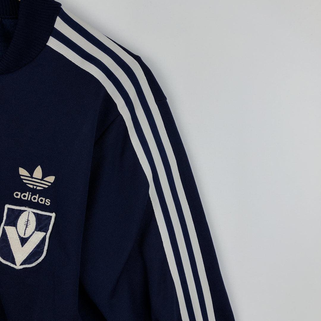 80'S Adidas Trefoil Logo Track Jacket, Women's Size M (approx.), Vintage unclear navy blue type Vintage Second Hand
