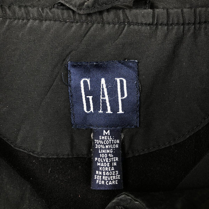 90'S GAP Old Gap Anorak Parka, Women's Size M (approx.), Vintage cotton black type Vintage Second Hand