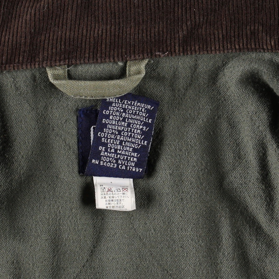 2000'S GAP padded duck canvas hunting jacket, women's size S (approx.) cotton Khaki type Vintage Second Hand
