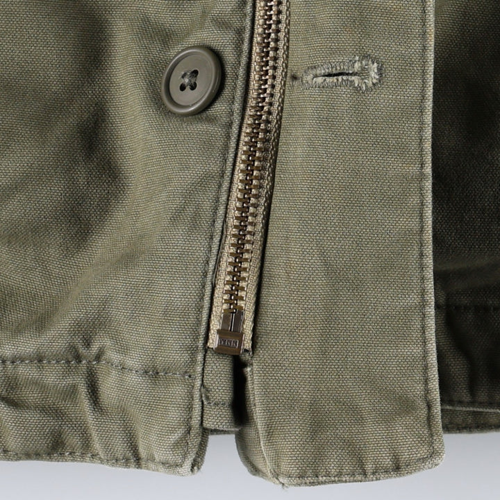 2000'S GAP padded duck canvas hunting jacket, women's size S (approx.) cotton Khaki type Vintage Second Hand