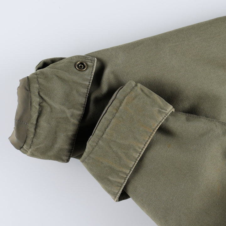 2000'S GAP padded duck canvas hunting jacket, women's size S (approx.) cotton Khaki type Vintage Second Hand