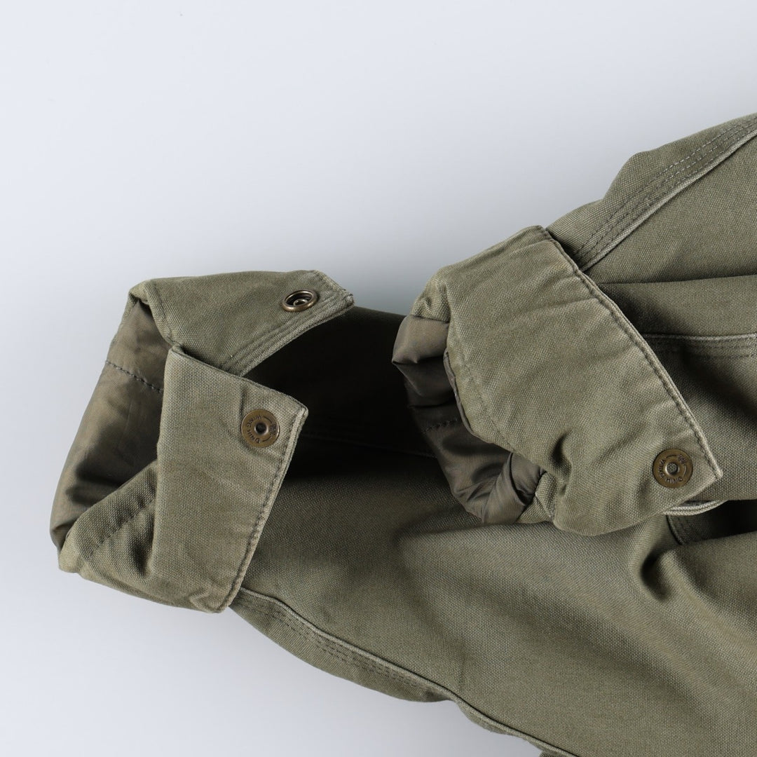 2000'S GAP padded duck canvas hunting jacket, women's size S (approx.) cotton Khaki type Vintage Second Hand
