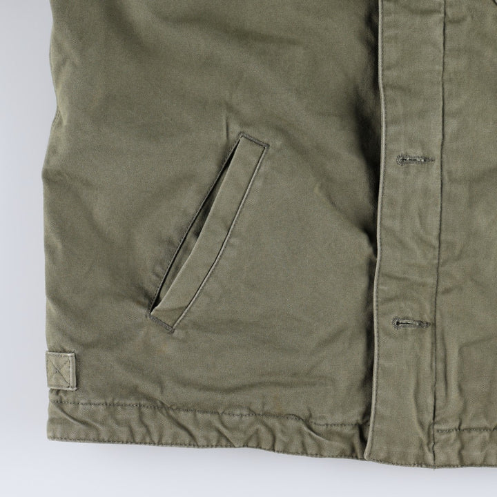 2000'S GAP padded duck canvas hunting jacket, women's size S (approx.) cotton Khaki type Vintage Second Hand