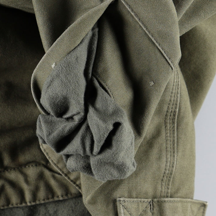 2000'S GAP padded duck canvas hunting jacket, women's size S (approx.) cotton Khaki type Vintage Second Hand