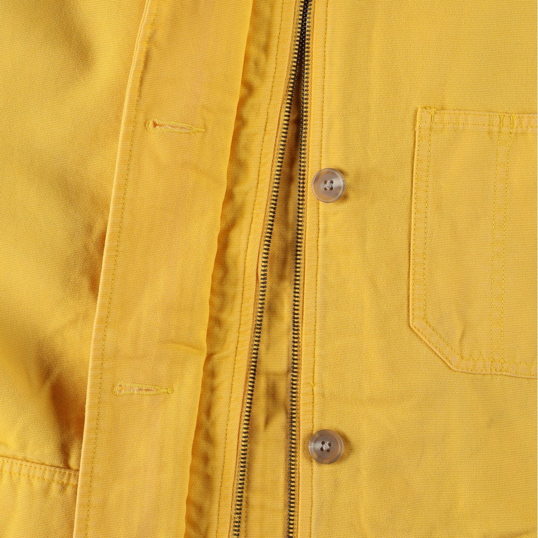 Eddie Bauer Hunting Jacket, Women's Size M (approx.) cotton yellow type Vintage Second Hand