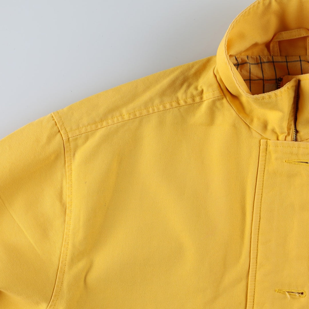 Eddie Bauer Hunting Jacket, Women's Size M (approx.) cotton yellow type Vintage Second Hand