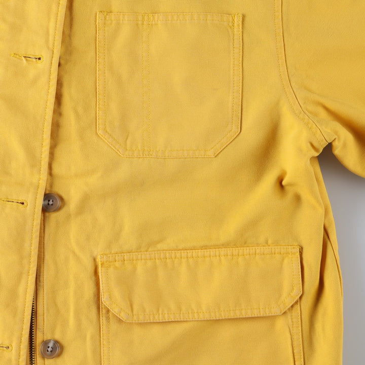 Eddie Bauer Hunting Jacket, Women's Size M (approx.) cotton yellow type Vintage Second Hand