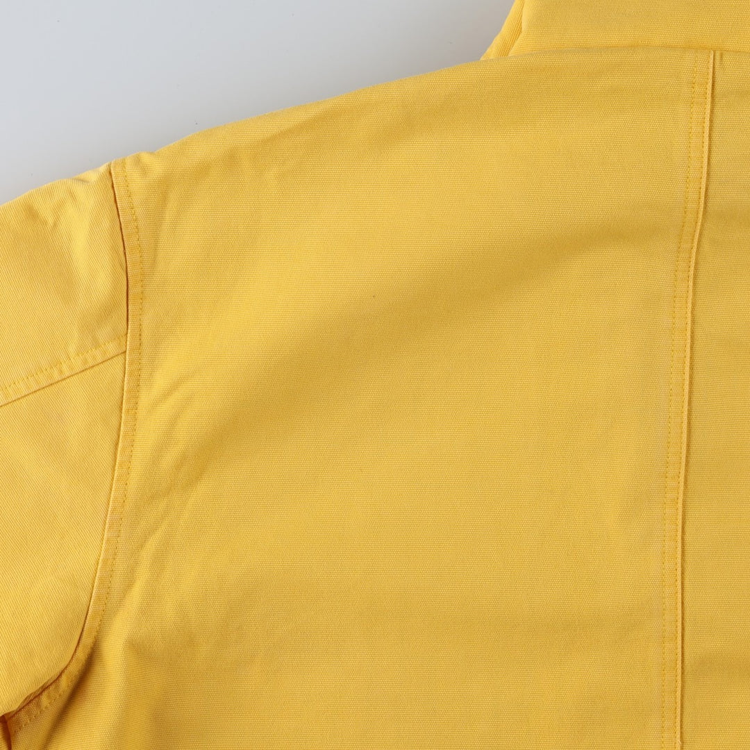Eddie Bauer Hunting Jacket, Women's Size M (approx.) cotton yellow type Vintage Second Hand