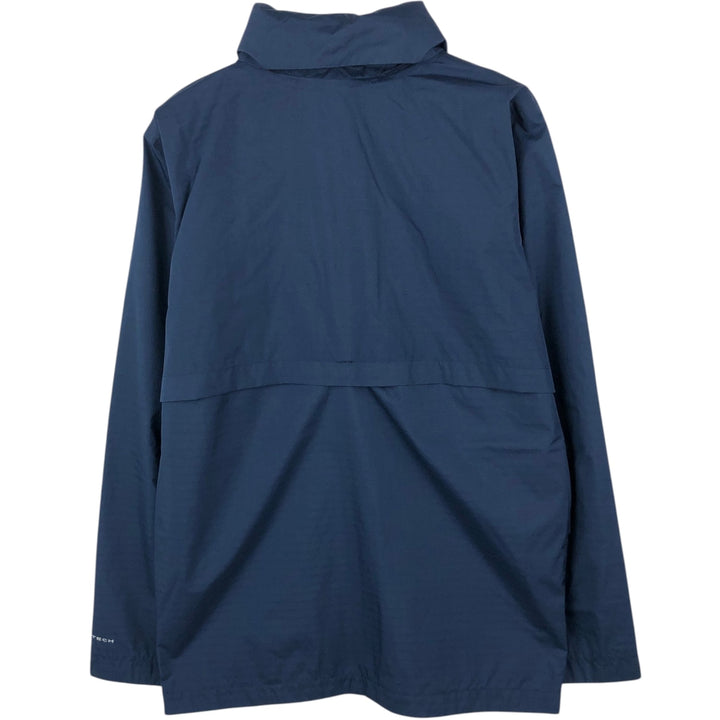 Columbia OMNI-TECH Mountain Jacket Shell Jacket (Women's Size M) polyester navy blue type Vintage Second Hand