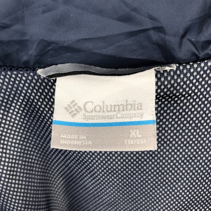 Columbia OMNI-TECH Mountain Jacket Shell Jacket (Women's Size M) polyester navy blue type Vintage Second Hand