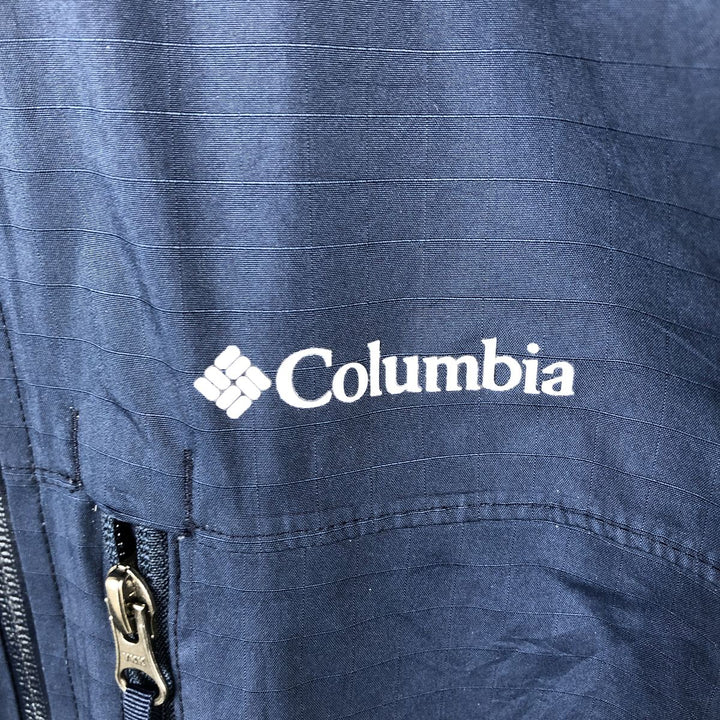Columbia OMNI-TECH Mountain Jacket Shell Jacket (Women's Size M) polyester navy blue type Vintage Second Hand