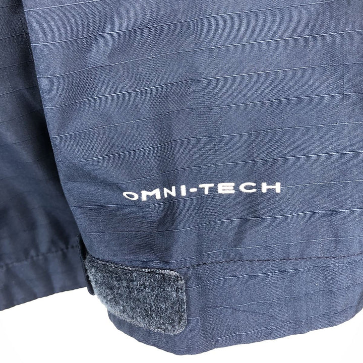 Columbia OMNI-TECH Mountain Jacket Shell Jacket (Women's Size M) polyester navy blue type Vintage Second Hand