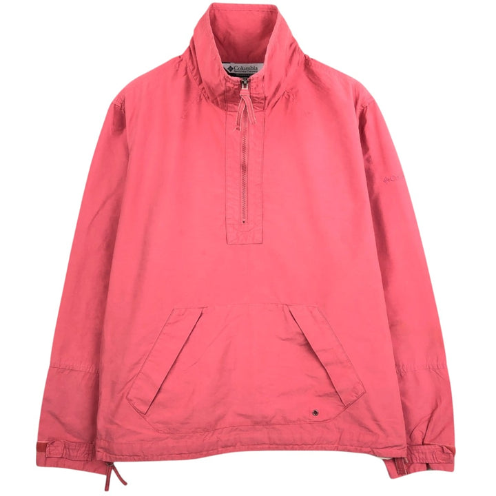 2000'S Columbia Anorak Jacket, Women's Size XL cotton pink type Vintage Second Hand