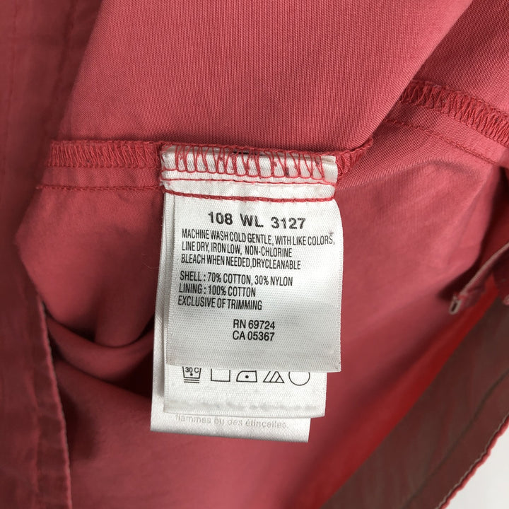 2000'S Columbia Anorak Jacket, Women's Size XL cotton pink type Vintage Second Hand