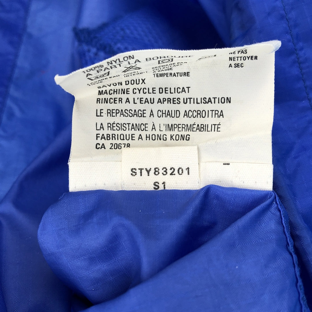 1990'S Patagonia Featherweight Shell Pullover 83201S1 Anorak Parka, Men's Size XS (Equivalent), Vintage Nylon turquoise blue Vintage Second Hand
