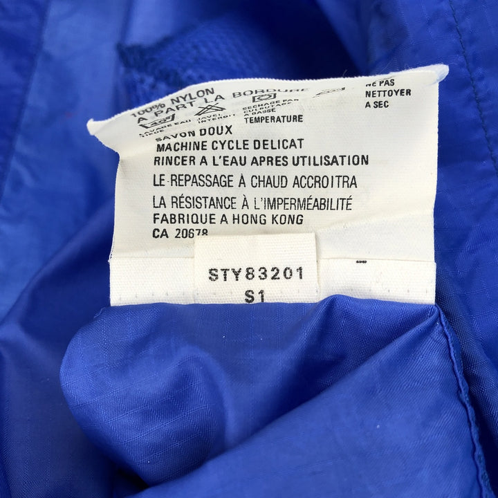 1990'S Patagonia Featherweight Shell Pullover 83201S1 Anorak Parka, Men's Size XS (Equivalent), Vintage Nylon turquoise blue Vintage Second Hand
