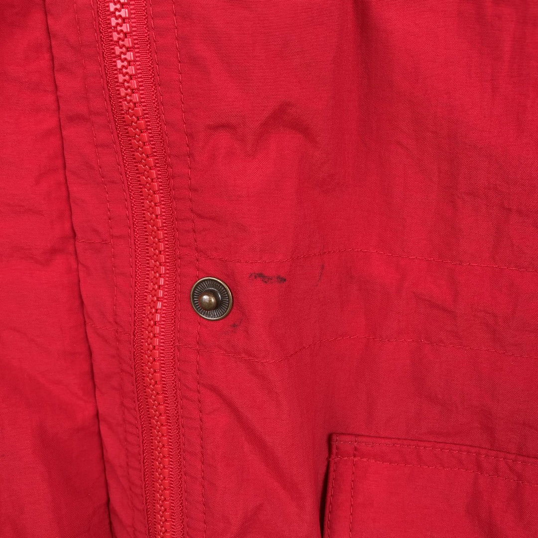 80s-90'S Eddie Bauer Mountain Jacket Shell Jacket Women's Size L Vintage Nylon red type Vintage Second Hand