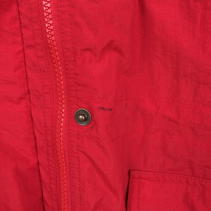 80s-90'S Eddie Bauer Mountain Jacket Shell Jacket Women's Size L Vintage Nylon red type Vintage Second Hand