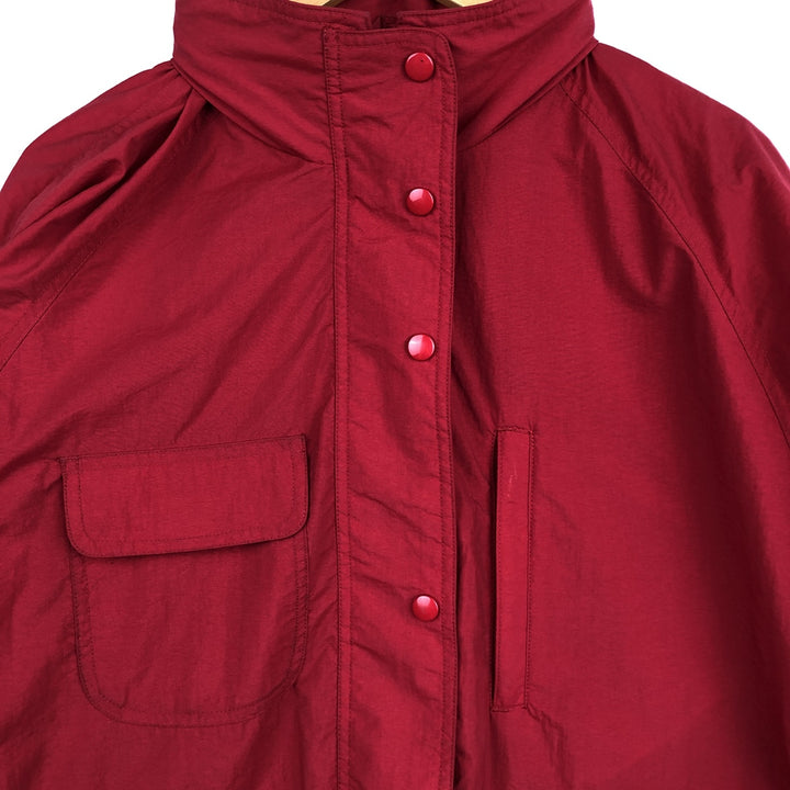 80s-90'S Eddie Bauer Mountain Jacket Shell Jacket Women's Size L Vintage Nylon red type Vintage Second Hand