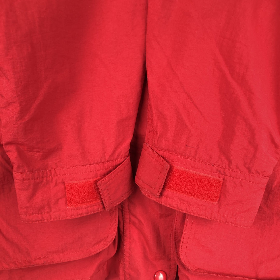 80s-90'S Eddie Bauer Mountain Jacket Shell Jacket Women's Size L Vintage Nylon red type Vintage Second Hand