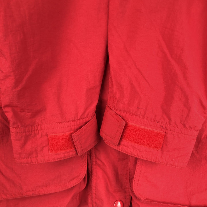 80s-90'S Eddie Bauer Mountain Jacket Shell Jacket Women's Size L Vintage Nylon red type Vintage Second Hand