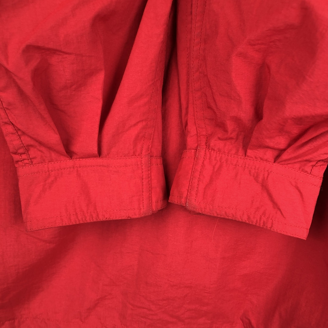 80s-90'S Eddie Bauer Mountain Jacket Shell Jacket Women's Size L Vintage Nylon red type Vintage Second Hand