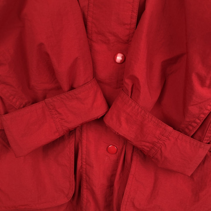 80s-90'S Eddie Bauer Mountain Jacket Shell Jacket Women's Size L Vintage Nylon red type Vintage Second Hand