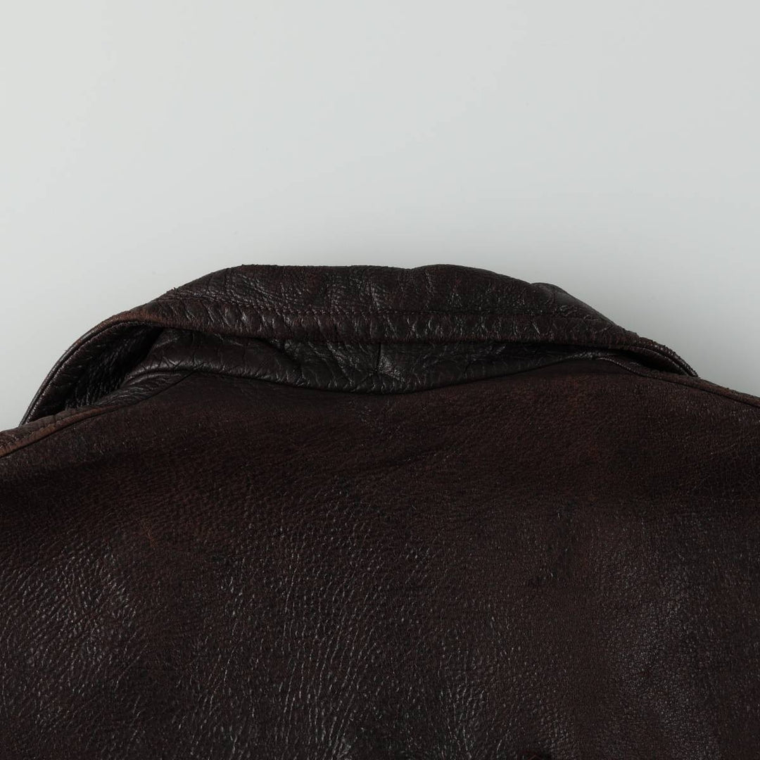 1960'S Mid-Western Sport Togs fringed leather jacket, women's size M equivalent, vintage. unclear dark chocolate Vintage Second Hand