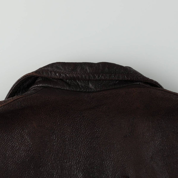 1960'S Mid-Western Sport Togs fringed leather jacket, women's size M equivalent, vintage. unclear dark chocolate Vintage Second Hand