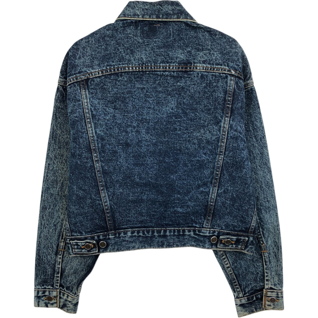 ~90'S Levi's Chemical Wash Denim Jacket, Made in USA, Men's Size S (Equivalent), Vintage cotton blue type Vintage Second Hand