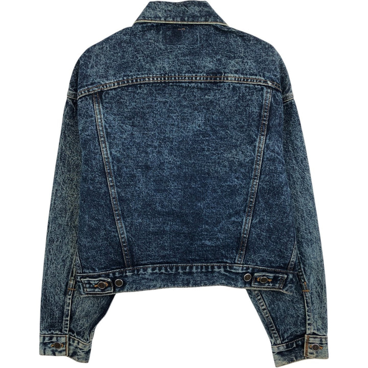 ~90'S Levi's Chemical Wash Denim Jacket, Made in USA, Men's Size S (Equivalent), Vintage cotton blue type Vintage Second Hand