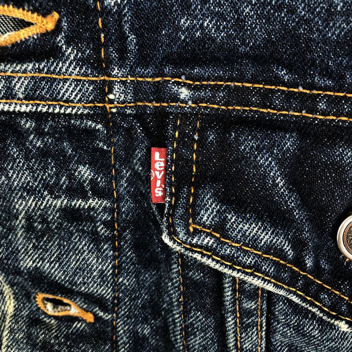 ~90'S Levi's Chemical Wash Denim Jacket, Made in USA, Men's Size S (Equivalent), Vintage cotton blue type Vintage Second Hand