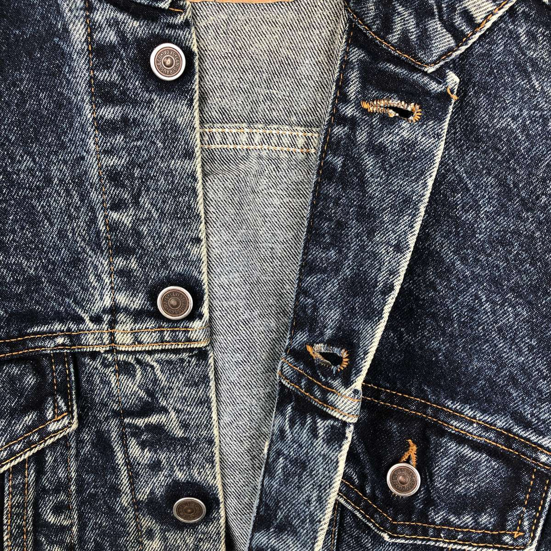~90'S Levi's Chemical Wash Denim Jacket, Made in USA, Men's Size S (Equivalent), Vintage cotton blue type Vintage Second Hand