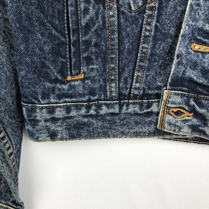 ~90'S Levi's Chemical Wash Denim Jacket, Made in USA, Men's Size S (Equivalent), Vintage cotton blue type Vintage Second Hand