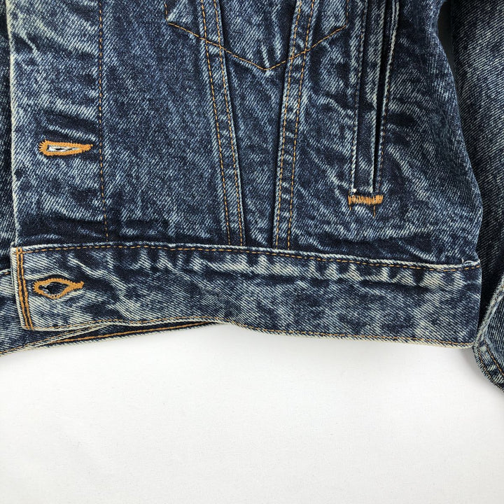 ~90'S Levi's Chemical Wash Denim Jacket, Made in USA, Men's Size S (Equivalent), Vintage cotton blue type Vintage Second Hand