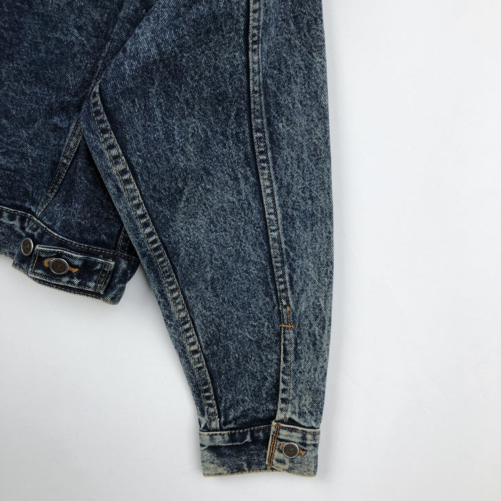 ~90'S Levi's Chemical Wash Denim Jacket, Made in USA, Men's Size S (Equivalent), Vintage cotton blue type Vintage Second Hand